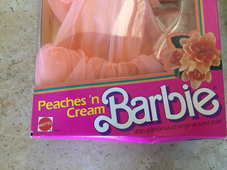 Barbie Peachs 'n Cream Mattel 7926 New In Box Vintage 1984 [Photo 4]