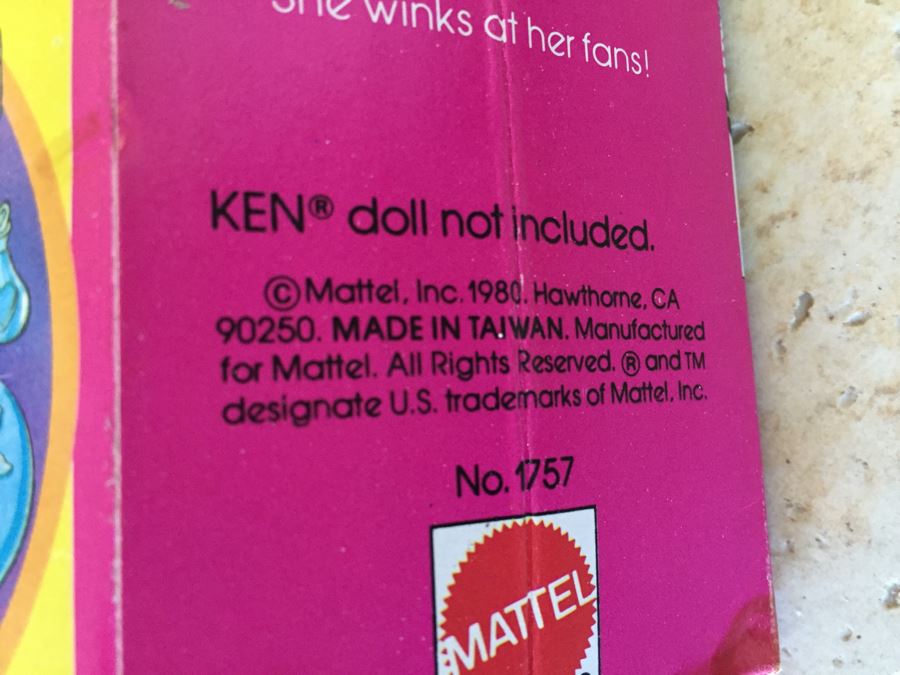 Barbie Western Barbie Mattel 1757 New In Box Vintage 1980 [Photo 7]