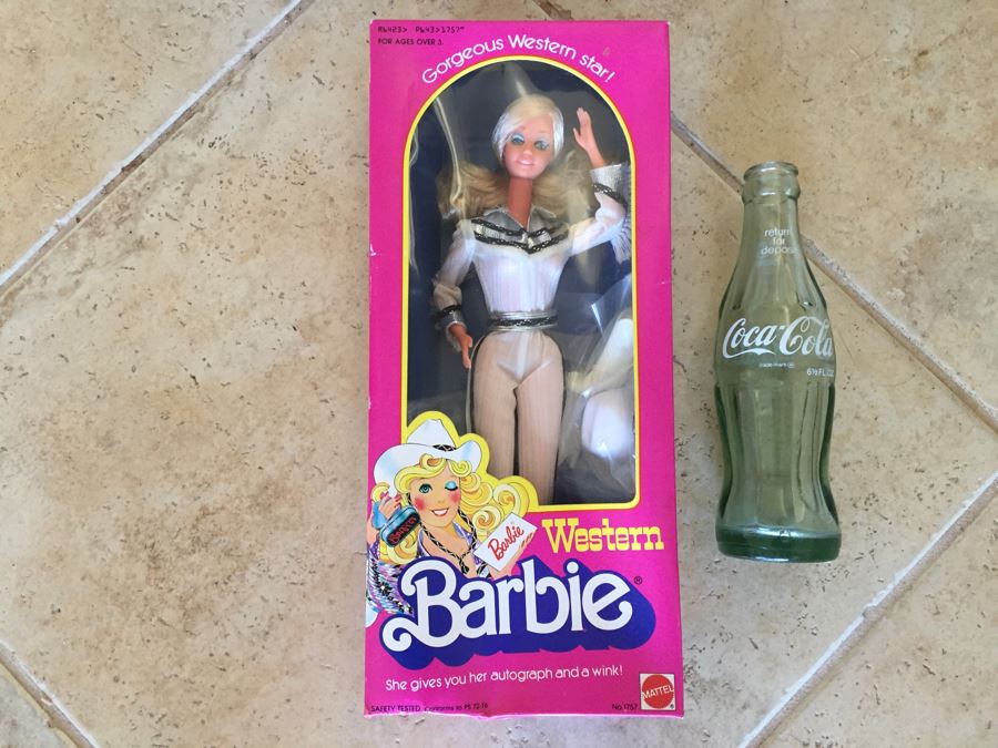 Barbie Western Barbie Mattel 1757 New In Box Vintage 1980