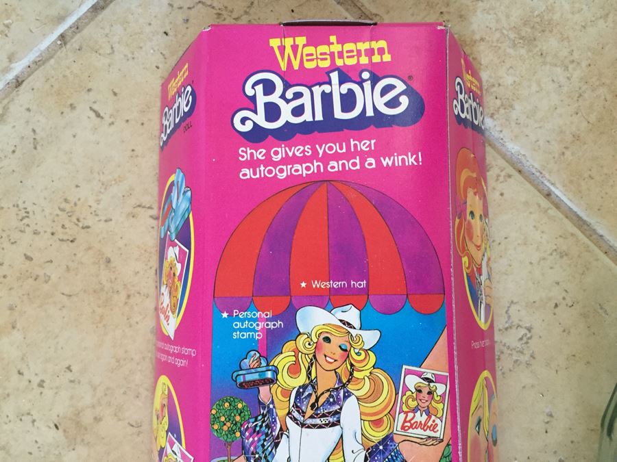 Barbie Western Barbie Mattel 1757 New In Box Vintage 1980 [Photo 5]