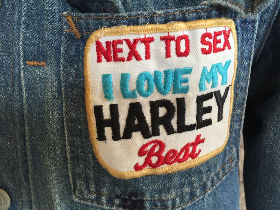 Vintage Denim Jacket With Patches [Photo 3]