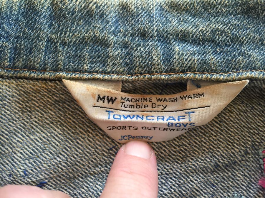 Vintage Denim Jacket With Patches [Photo 10]