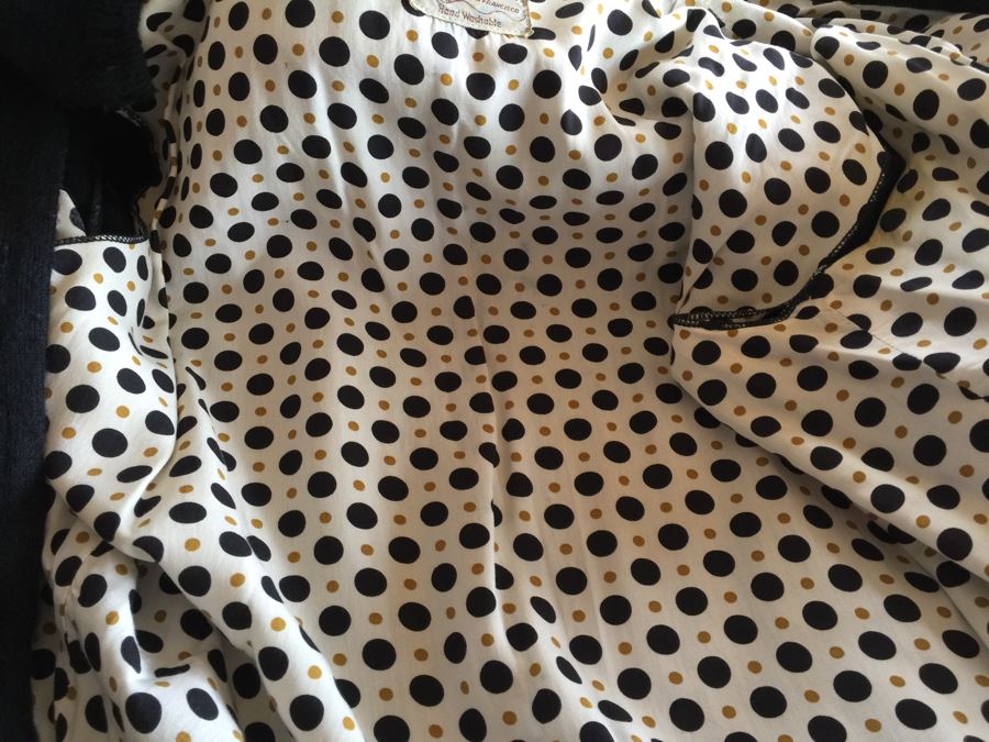 Vintage Women's Navy Blue Dress With Sweater Koret of California [Photo 7]