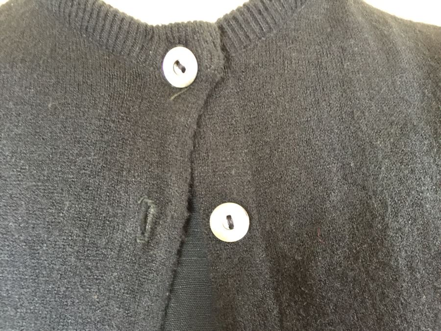 Vintage Women's Navy Blue Dress With Sweater Koret of California [Photo 6]