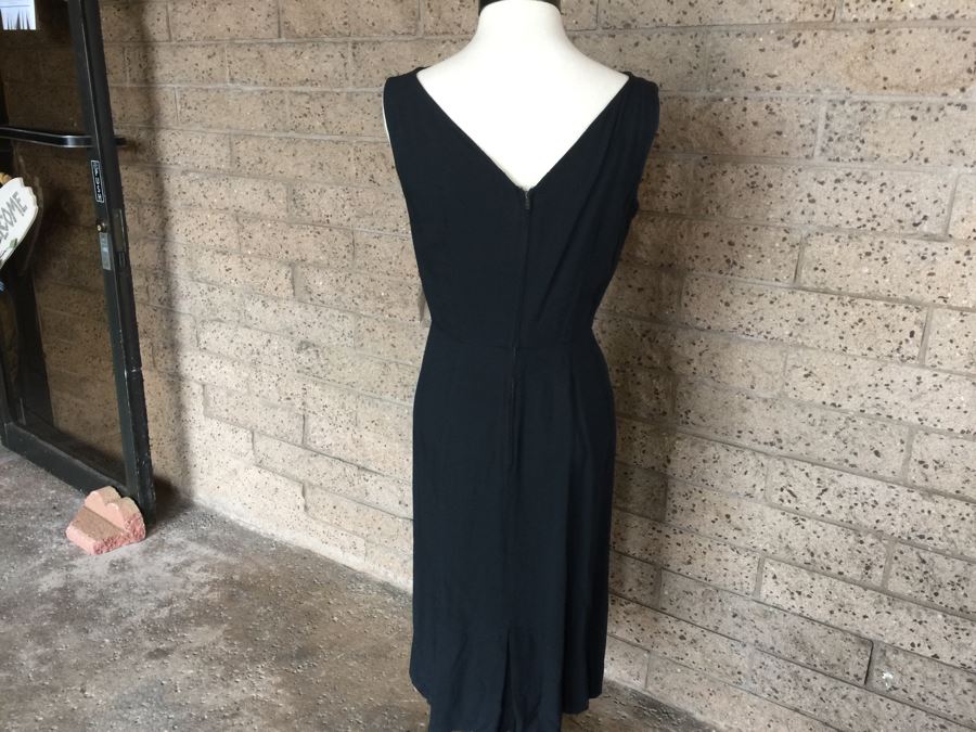 Vintage Women's Navy Blue Dress With Sweater Koret of California [Photo 4]