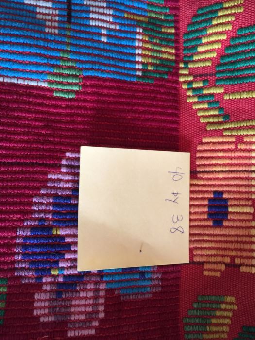 Guatemalan Hand Woven Textile [Photo 4]