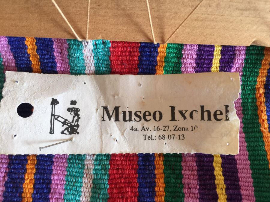 Very Nice Hanging Guatemalan Hand Woven Textile From The Ixchel Museum of Indigenous Textiles and Clothing [Photo 3]