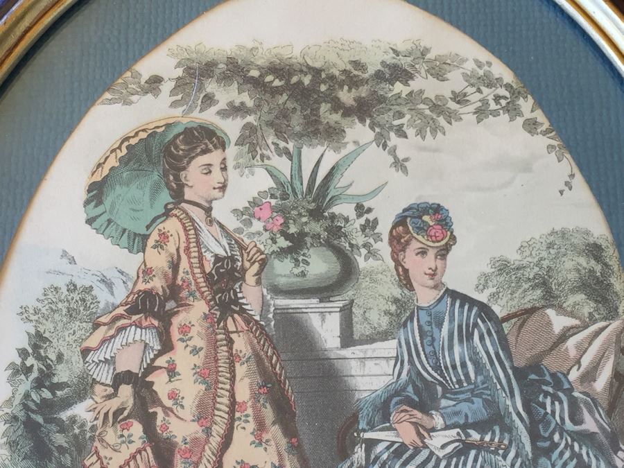 (6) Vintage Prints In Nice Vintage Frames [Photo 25]