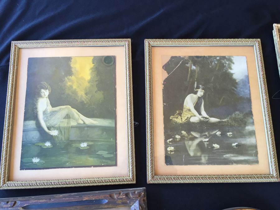 (6) Vintage Prints In Nice Vintage Frames [Photo 11]