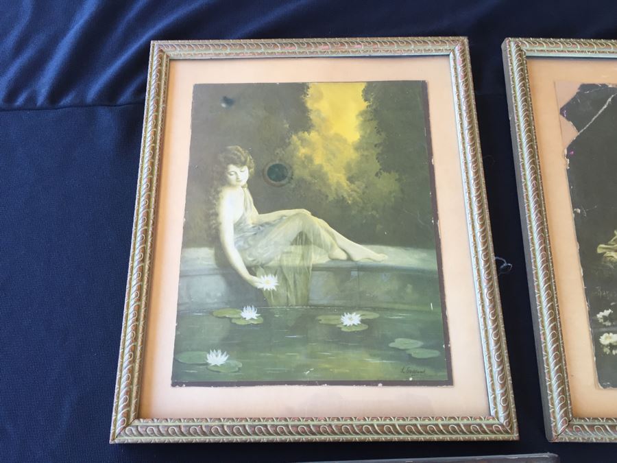 (6) Vintage Prints In Nice Vintage Frames [Photo 12]