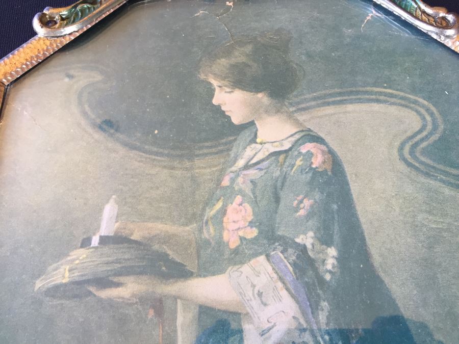 (6) Vintage Prints In Nice Vintage Frames [Photo 10]