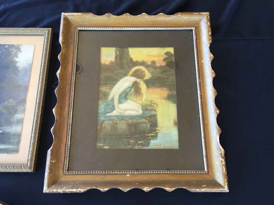 (6) Vintage Prints In Nice Vintage Frames [Photo 17]