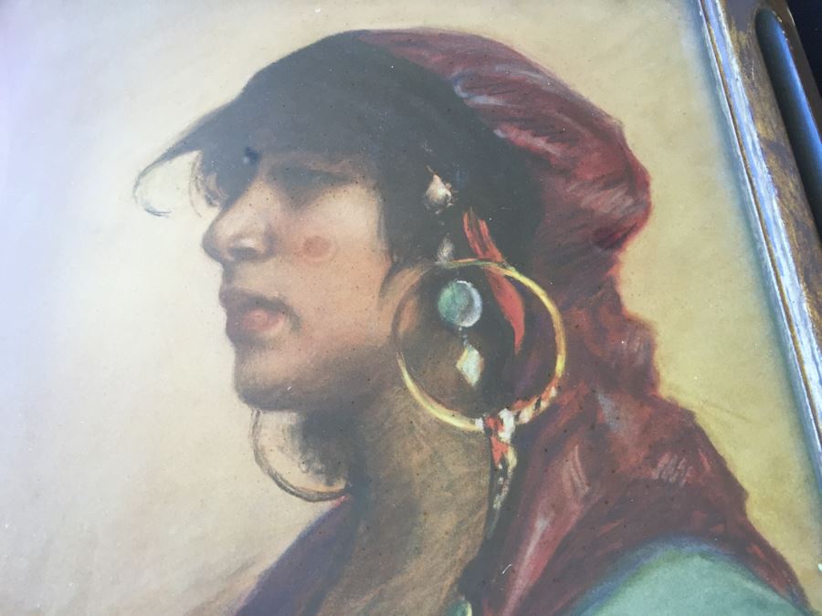 (6) Vintage Prints In Nice Vintage Frames [Photo 5]