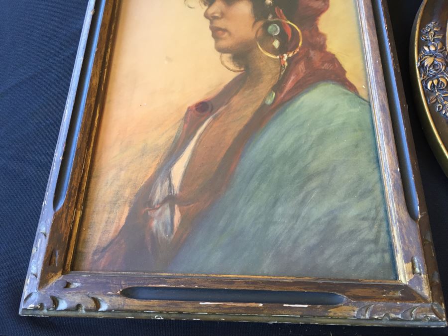 (6) Vintage Prints In Nice Vintage Frames [Photo 7]