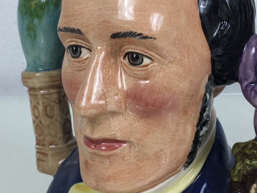 Royal Doulton Large '100th Anniversary of Sir Henry Doulton' D7054 Character Jug Limited Edition 50 of 1997 Signed By Michael Doulton [Photo 2]