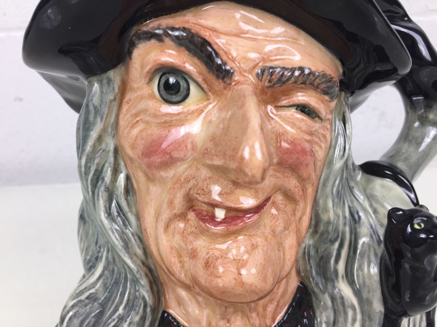 Royal Doulton Large 'The Witch' D6893 Character Jug [Photo 2]