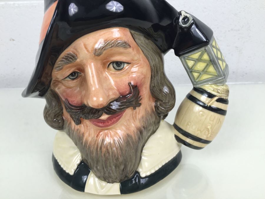 Royal Doulton Large 'Guy Fawkes' D6861 Character Jug [Photo 4]