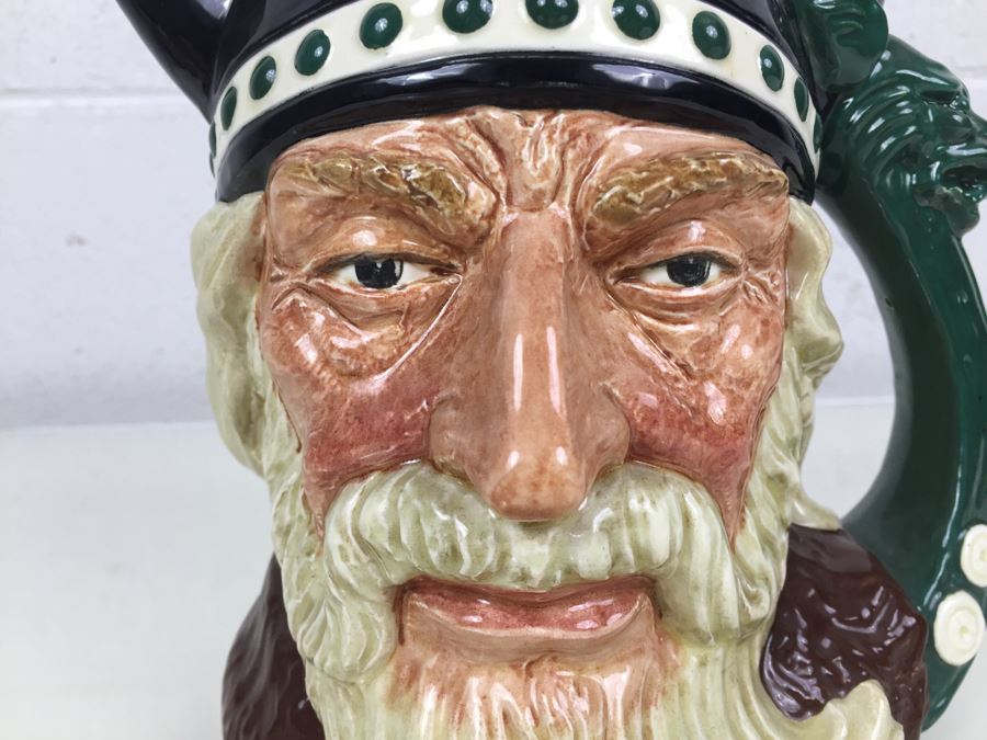 Royal Doulton Large 'Viking' D6496 Character Jug 1958 [Photo 2]