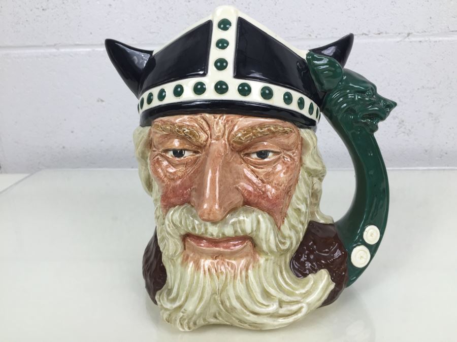 Royal Doulton Large 'Viking' D6496 Character Jug 1958 [Photo 4]