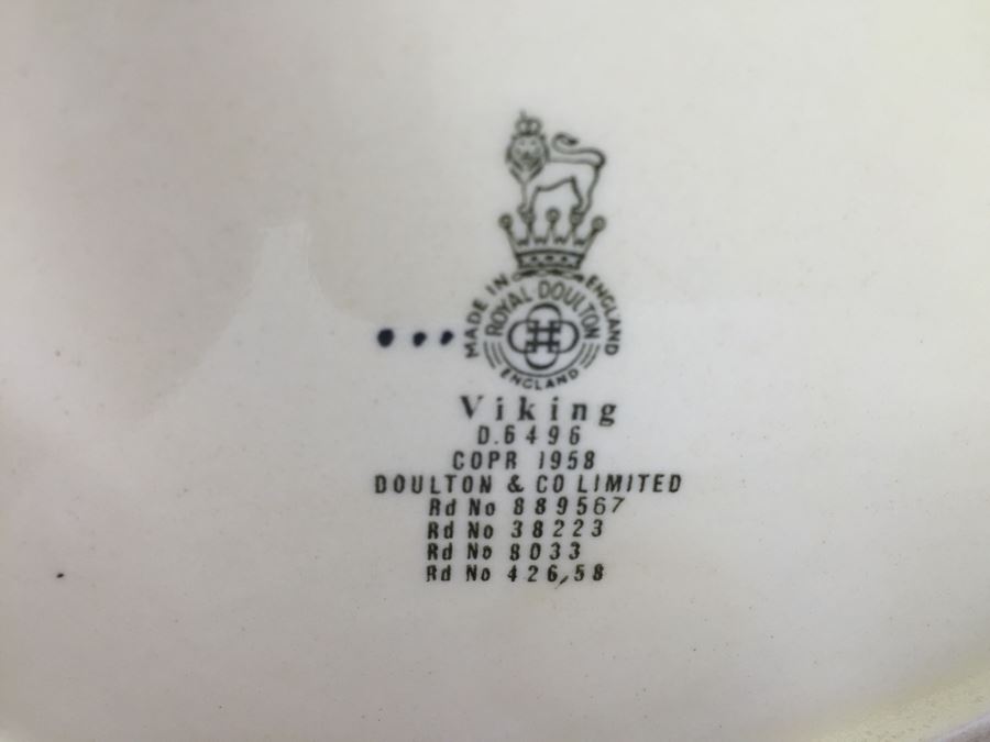 Royal Doulton Large 'Viking' D6496 Character Jug 1958 [Photo 3]