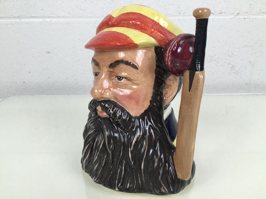 Royal Doulton Large 'W.G Grace' D7032 Character Jug [Photo 5]