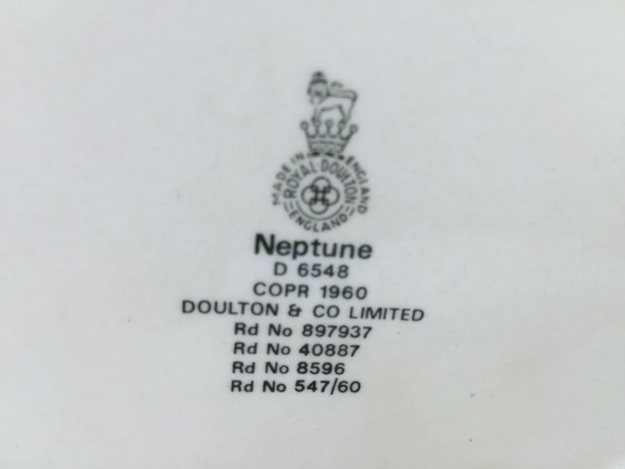Royal Doulton Large 'Neptune' D6548 Character Jug 1960 [Photo 8]