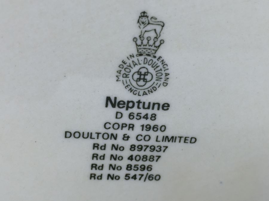 Royal Doulton Large 'Neptune' D6548 Character Jug 1960 [Photo 3]