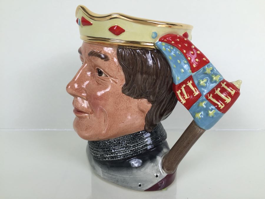 Royal Doulton Large 'The Shakespearrean Henry V' 6671 Character Jug 1982 [Photo 2]