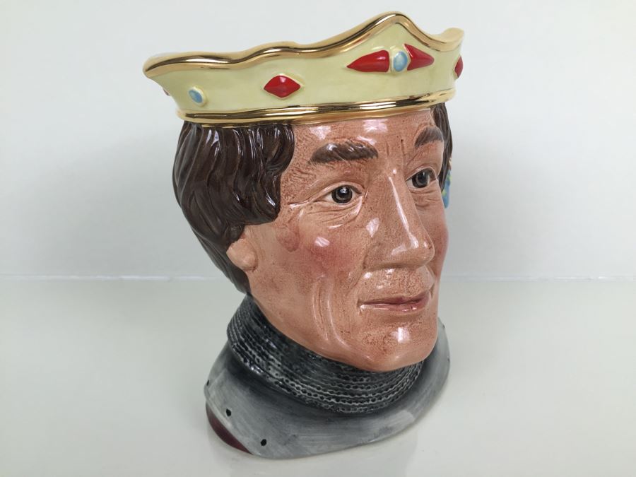 Royal Doulton Large 'The Shakespearrean Henry V' 6671 Character Jug 1982 [Photo 7]