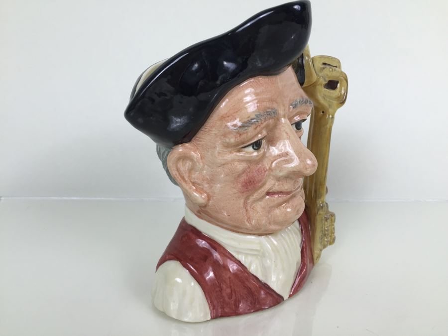 Royal Doulton Large 'Character Jug from Williamsburg Gaoler' D6570 1962 [Photo 7]