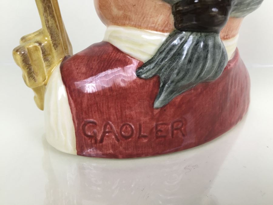 Royal Doulton Large 'Character Jug from Williamsburg Gaoler' D6570 1962 [Photo 5]