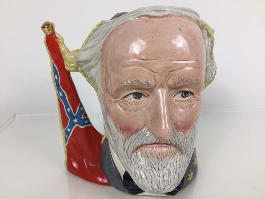 Royal Doulton Large 'The Civil War Ulysses S. Grant/Robert E Lee' D66698 Character Jug Worldwide 1982 Limited Edition 1,303 of 9,500 [Photo 1]
