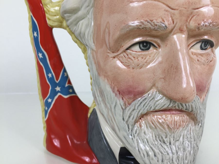Royal Doulton Large 'The Civil War Ulysses S. Grant/Robert E Lee' D66698 Character Jug Worldwide 1982 Limited Edition 1,303 of 9,500 [Photo 6]