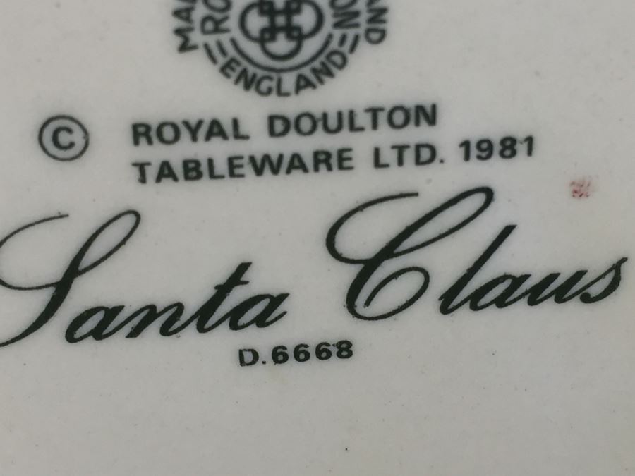 Royal Doulton Large 'Santa Claus' D6668 Character Jug 1981 [Photo 3]