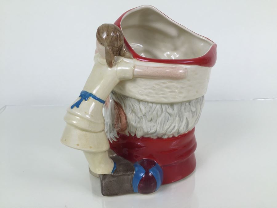 Royal Doulton Large 'Santa Claus' D6668 Character Jug 1981 [Photo 6]