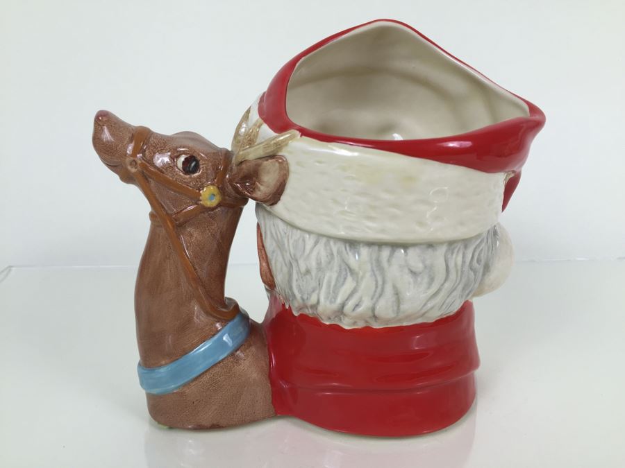 Royal Doulton Large 'Santa Claus' D6675 Character Jug 1982 [Photo 8]