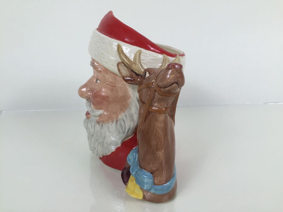 Royal Doulton Large 'Santa Claus' D6675 Character Jug 1982 [Photo 2]