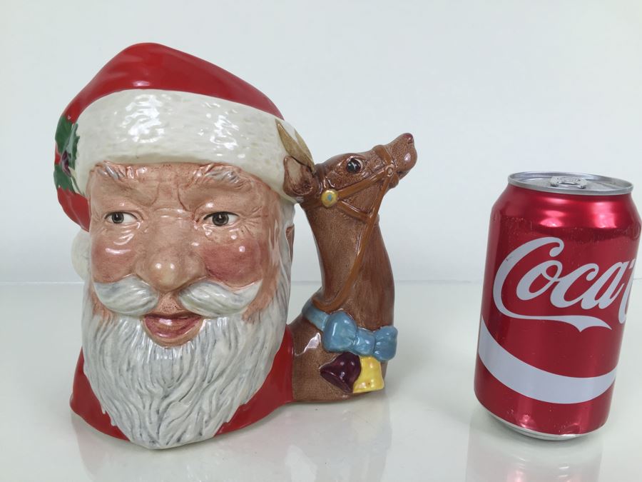 Royal Doulton Large 'Santa Claus' D6675 Character Jug 1982 [Photo 4]