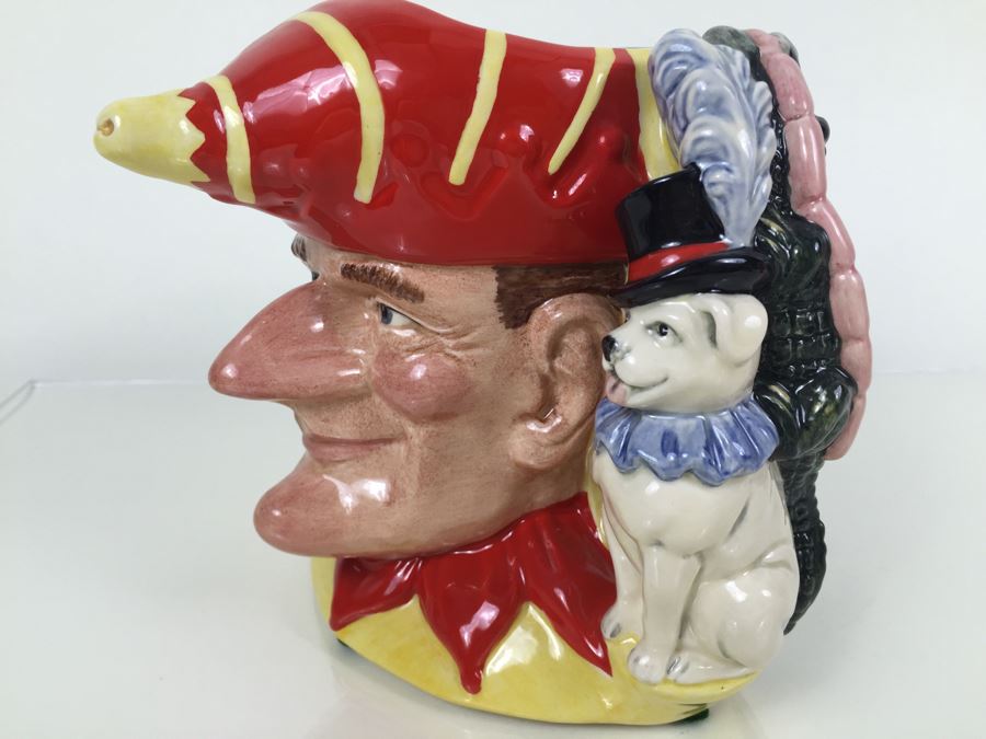 Royal Doulton Large 'Punch and Judy' D6946 Character Jug 1993 Limited Edition 581 Of 2,500 [Photo 7]