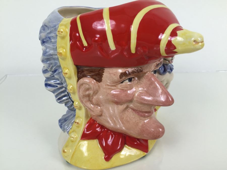 Royal Doulton Large 'Punch and Judy' D6946 Character Jug 1993 Limited Edition 581 Of 2,500 [Photo 11]