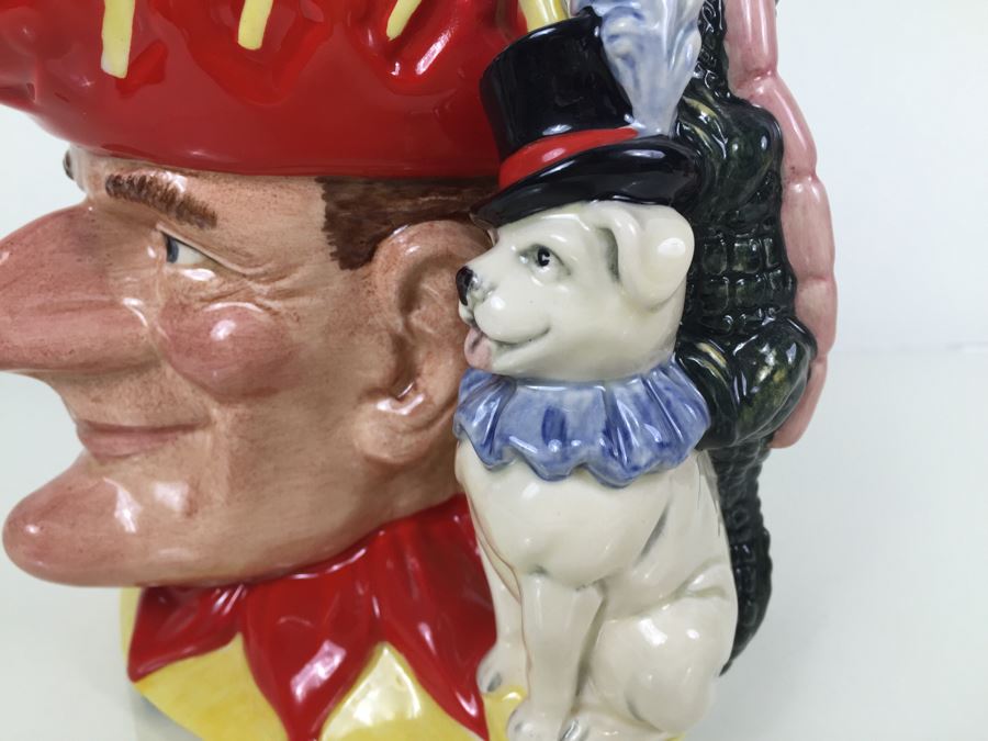 Royal Doulton Large 'Punch and Judy' D6946 Character Jug 1993 Limited Edition 581 Of 2,500 [Photo 8]