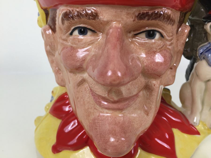 Royal Doulton Large 'Punch and Judy' D6946 Character Jug 1993 Limited Edition 581 Of 2,500 [Photo 10]