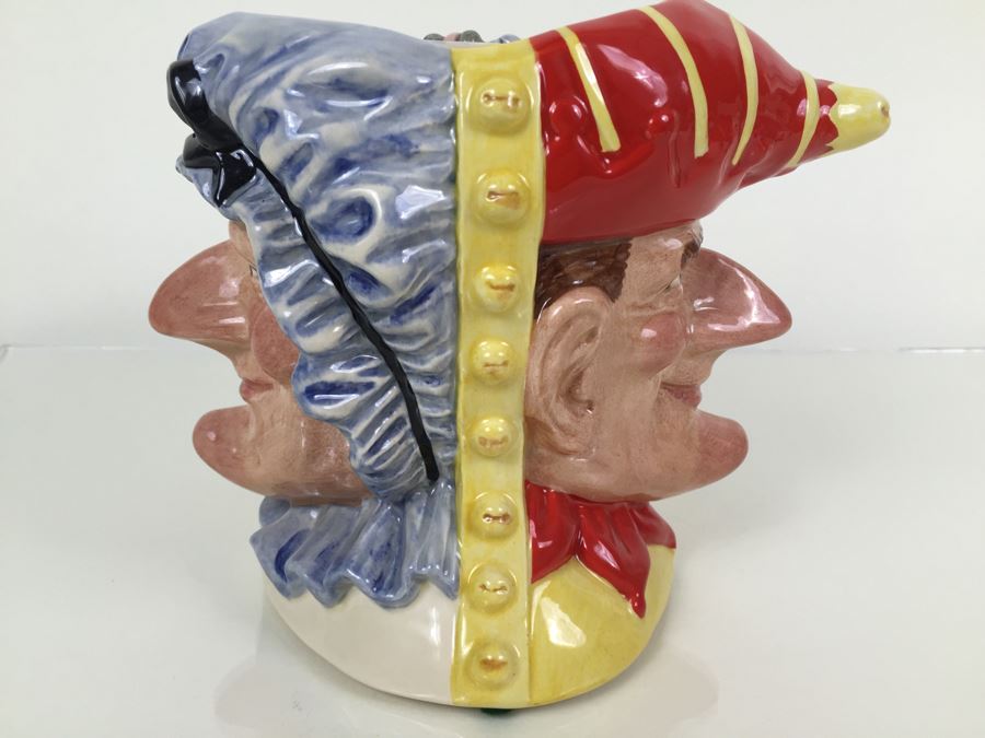 Royal Doulton Large 'Punch and Judy' D6946 Character Jug 1993 Limited Edition 581 Of 2,500 [Photo 12]