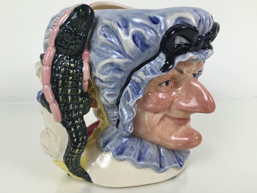 Royal Doulton Large 'Punch and Judy' D6946 Character Jug 1993 Limited Edition 581 Of 2,500 [Photo 6]