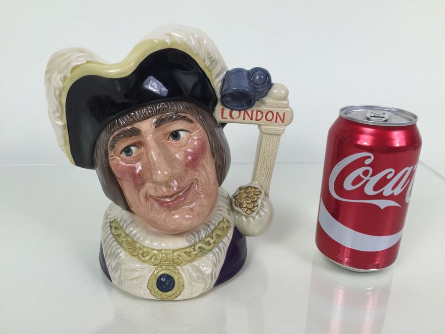 Royal Doulton Large 'Lord Mayor of London' D6846 Character Jug Special Limited Edition 978 Of 5,000 The Guild Of Specialist China & Glass Retailers [Photo 4]