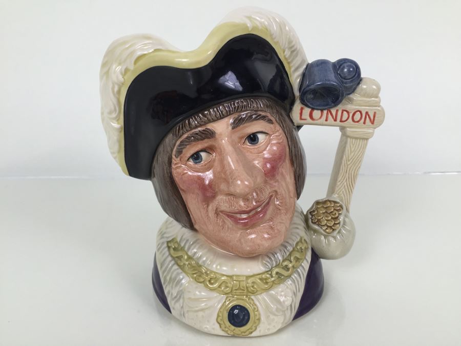 Royal Doulton Large 'Lord Mayor of London' D6846 Character Jug Special Limited Edition 978 Of 5,000 The Guild Of Specialist China & Glass Retailers [Photo 1]