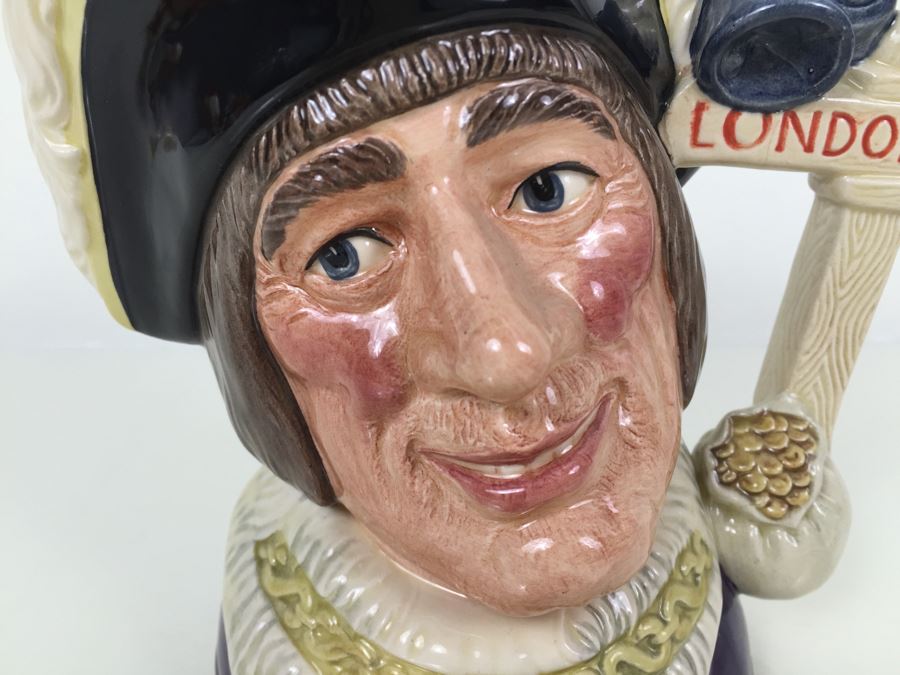 Royal Doulton Large 'Lord Mayor of London' D6846 Character Jug Special Limited Edition 978 Of 5,000 The Guild Of Specialist China & Glass Retailers [Photo 2]