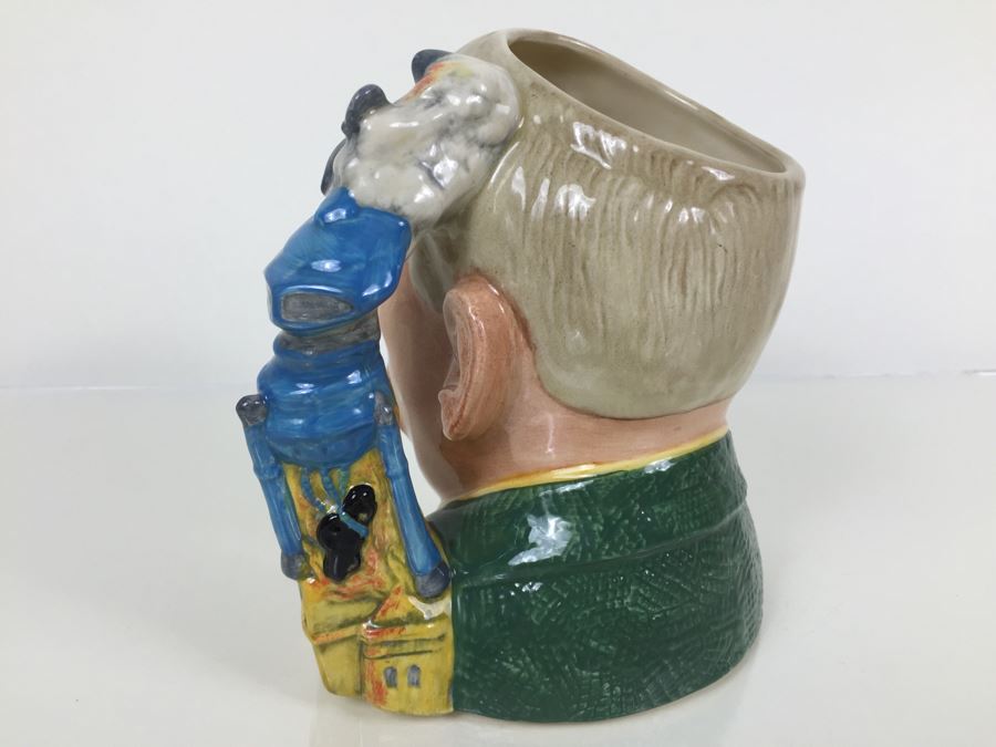 Royal Doulton Large 'H.G.Wells' War Of The Worlds D7095 Character Jug 1997 Limited Edition 131 Of 1,998 [Photo 8]