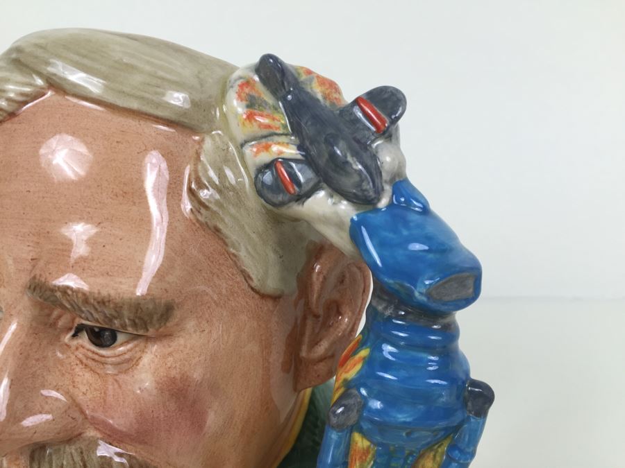 Royal Doulton Large 'H.G.Wells' War Of The Worlds D7095 Character Jug 1997 Limited Edition 131 Of 1,998 [Photo 7]