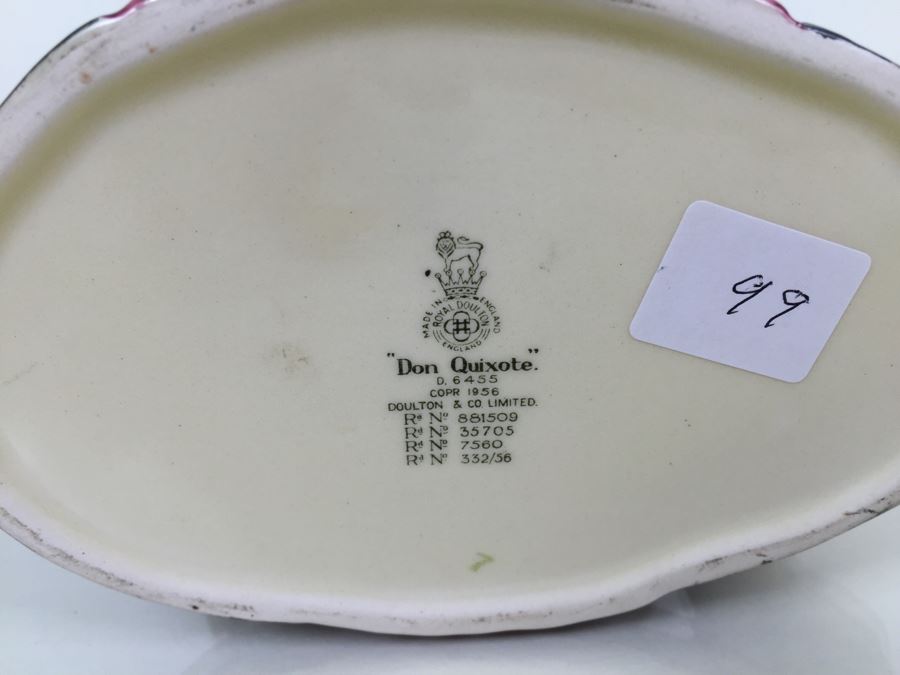 Royal Doulton Large 'Don Quixote' D6455 Character Jug 1956 [Photo 8]